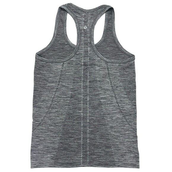 Swiftly Tech Racerback Tank Top 2.0 Hip Length Heather Grey Athletic Top Size 6 - Picture 4 of 9
